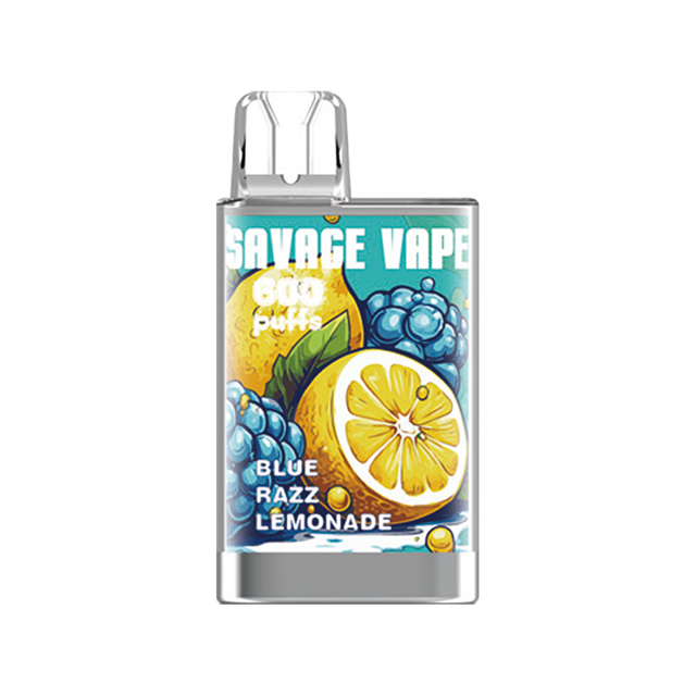 2ML LÍQUIDO 2% SAL DE NICOTINA CRISTAL SAVAGE 600 Puffs ALEMANHA ARMAZÉM VAPE POR ATACADO