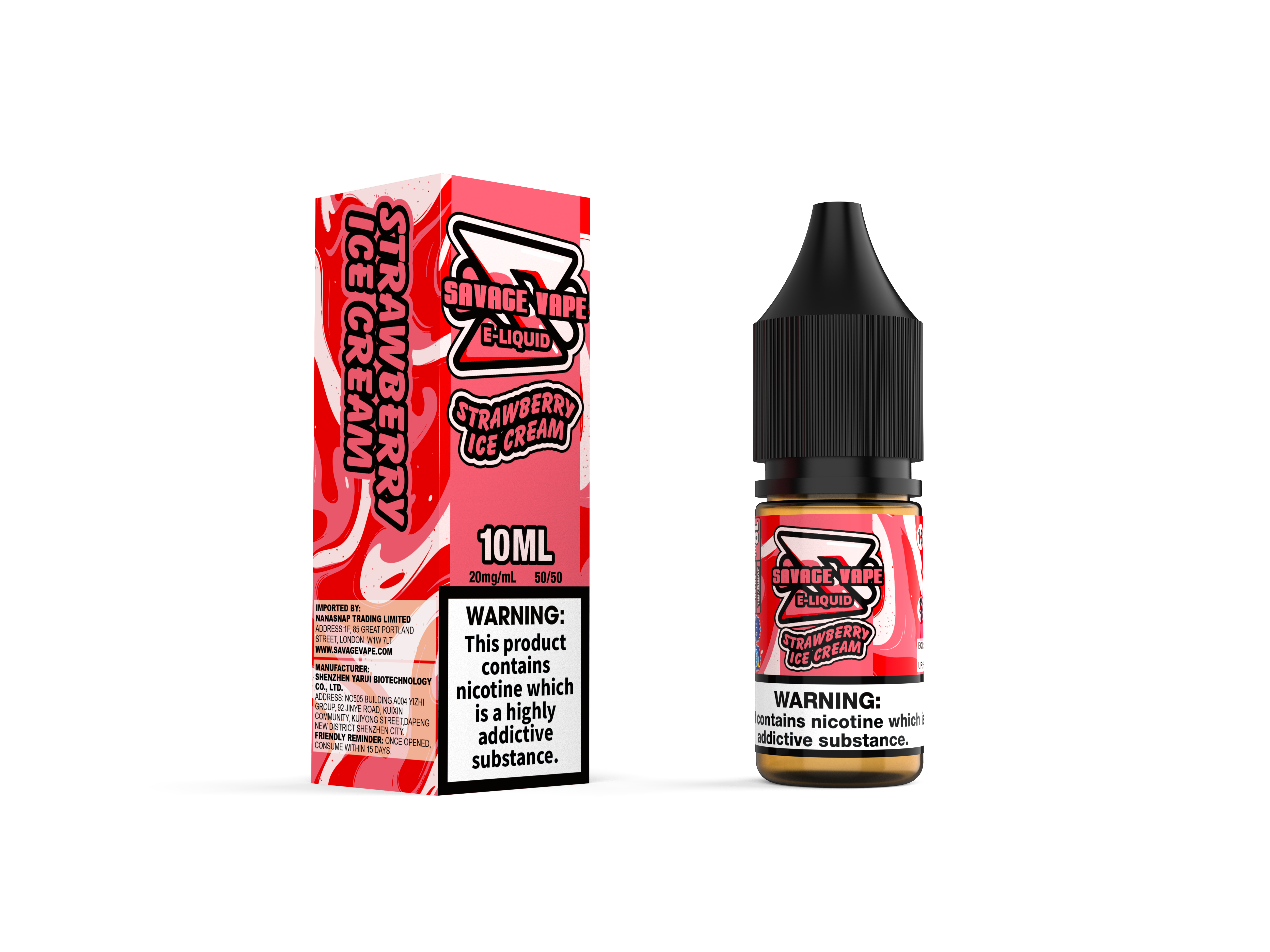 Savage vape e líquido 2mg nicotina sal 10ml tpd- bluberry cranberry cereja