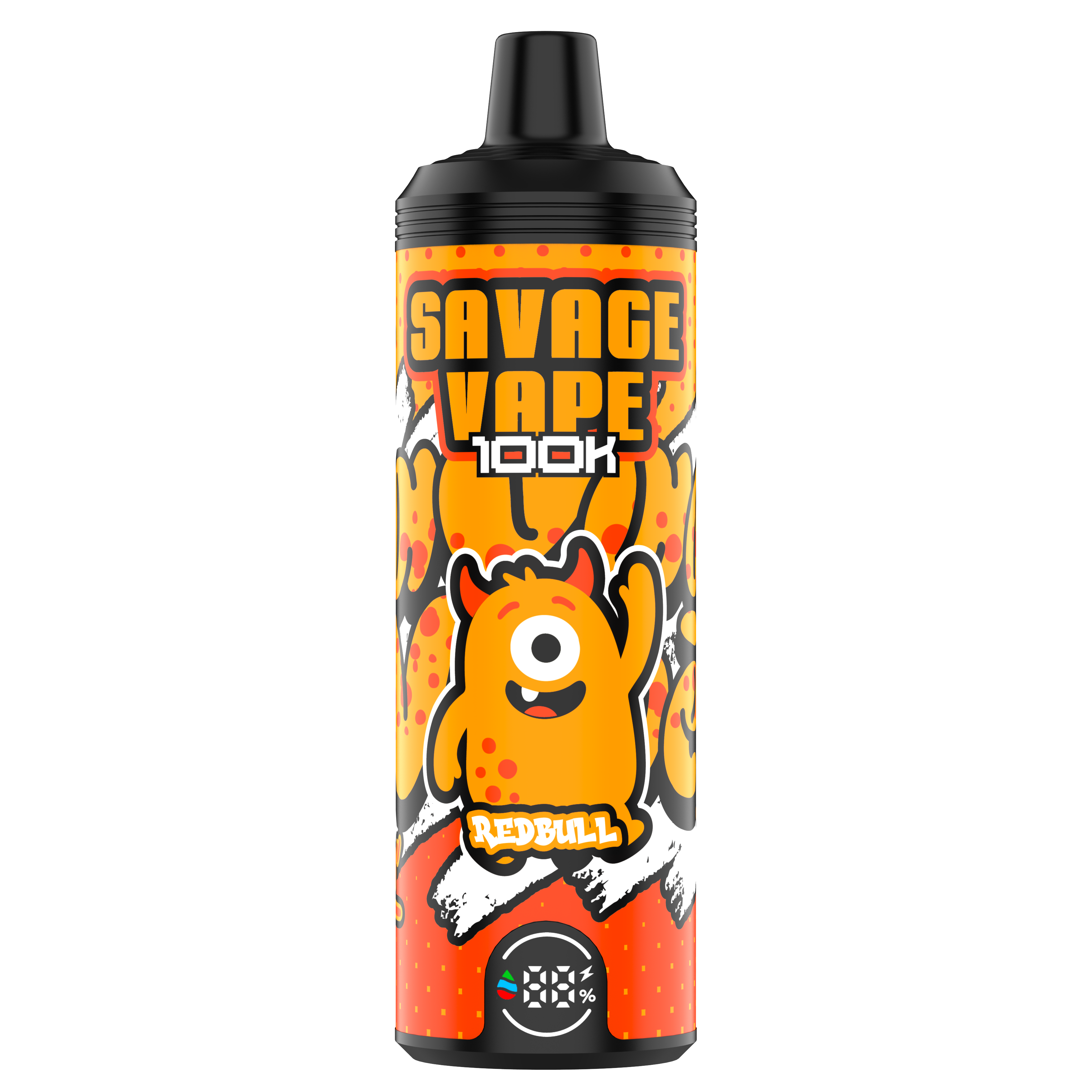 UE Warehouse original Vape Vape MTL 100000 Puff 80000 65000 Cigarro eletrônico Vaper bobina de malha dupla 50ml E-líquido Vape descartável 100k 80k 65k-vermelho touro