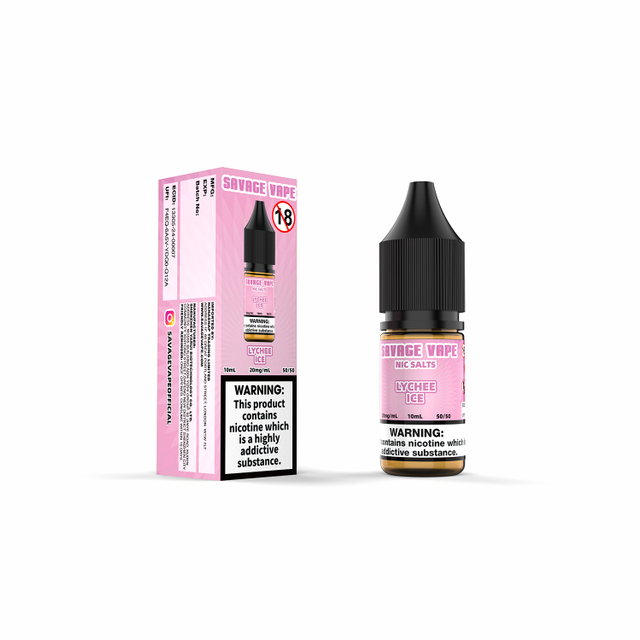 Savage Vape Lichia Ice Nic Salt E-líquido 20mg 2ml TPD