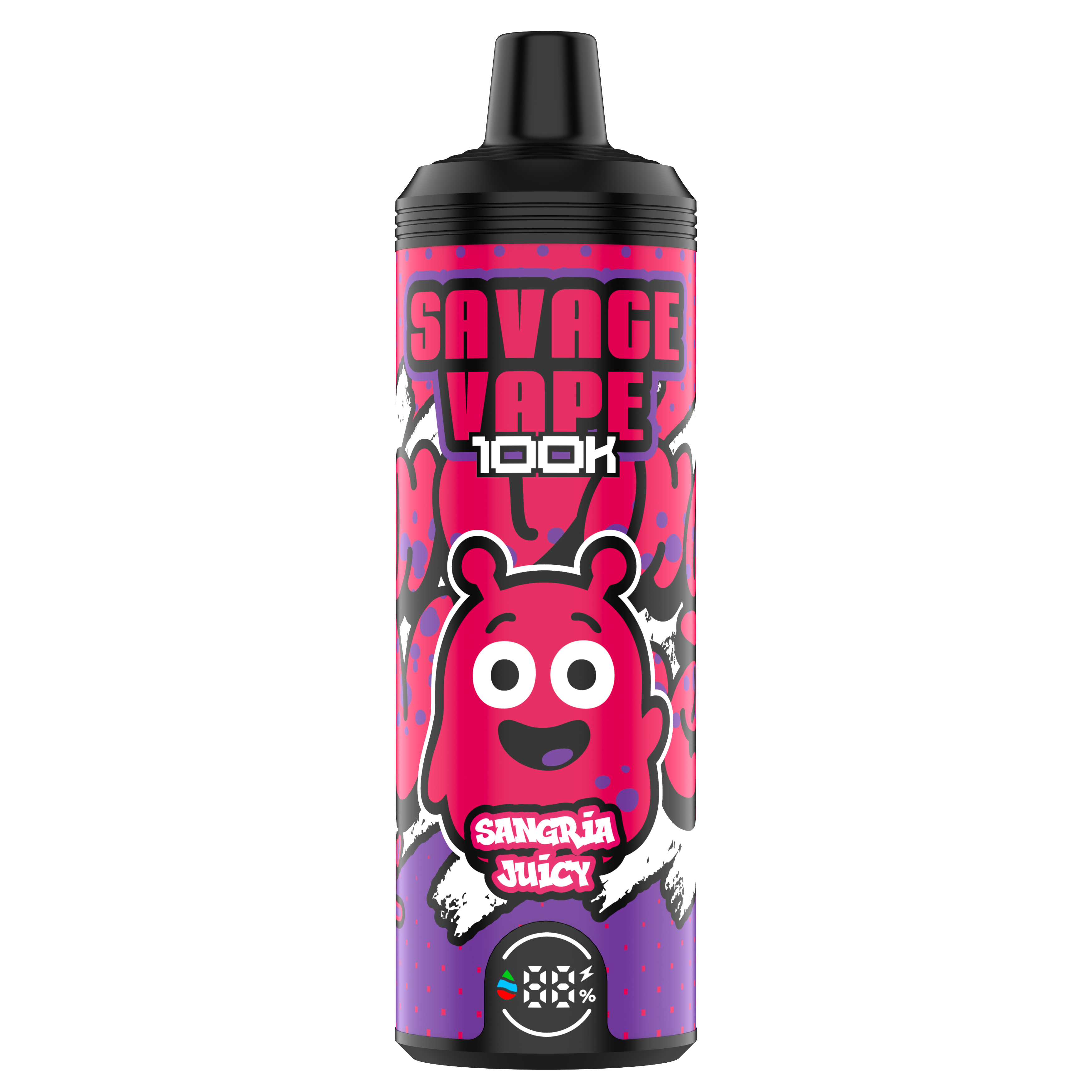 UE Warehouse Original Vape Savage MTL 100000 Puff 80000 65000 Cigarro Eletrônico Vaper Dual Bobina de Malha Dada 50ml E-Líquido Vape descartável 100k 80k 65k-sangria suculento suculento