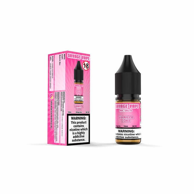 Savage Vape Vanilla Coke Nic Salt E-líquido 20mg 2ml TPD