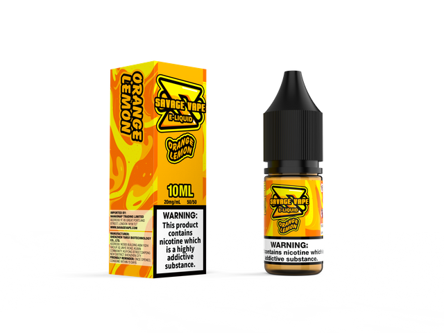 Savage vape e suco de 2 mg de nicotina sal 10ml TPD- Raspeira de mirtilo