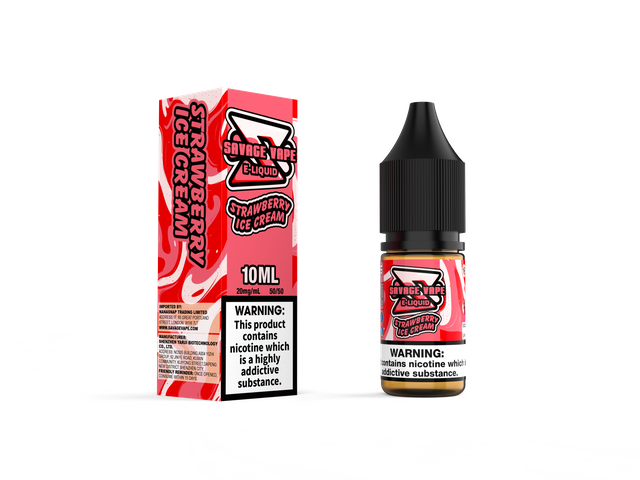 Savage Vape E líquido 2mg Sal de nicotina 10ml TPD-abacaxi leite de coco de abacaxi